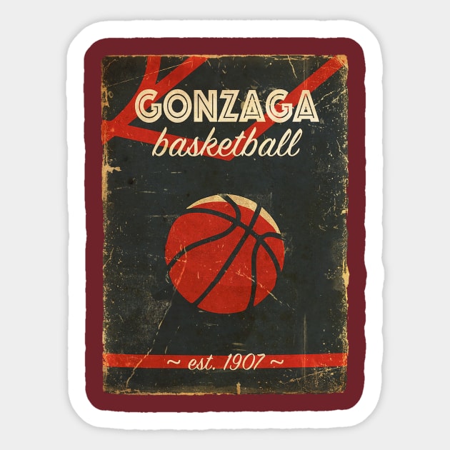 COVER SPORT - SPORT ILLUSTRATED - GONZAGA EST 1907 Sticker by FALORI